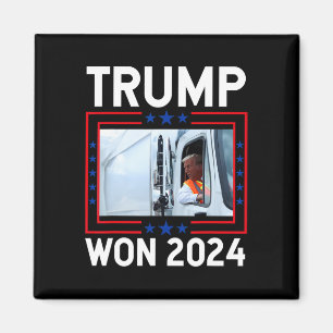 Donald Trump vann 2024 års presidentinstallation T Magnet