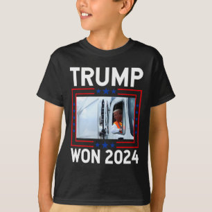 Donald Trump vann 2024 års presidentinvigning Trum T Shirt