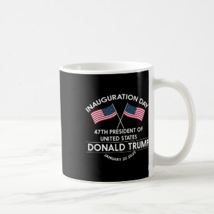 Donald Trump Vann 2024 Valet Inauguration Män Wo Kaffemugg