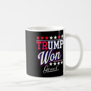 Donald Trump Vann Kom Över Det 2024 Trump Vann Val Kaffemugg