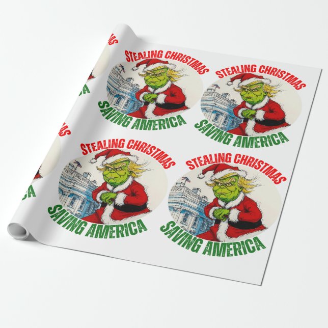 DONALD TRUMP - VARNING PAPPER PRESENTPAPPER (Utrullad)