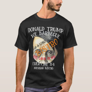 DONALD TRUMP VI HINDRAR VARDAGENS GOD LAMB. T SHIRT