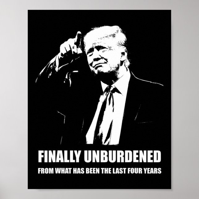Donald Trump Vinner – Äntligen Befriad Från La Poster (Framsidan)