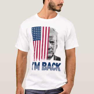 Donald Trump vintage Jag är tillbaka i valet 2024 T Shirt
