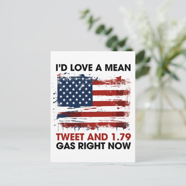 Donald Trump Vykort (Stående Fram)