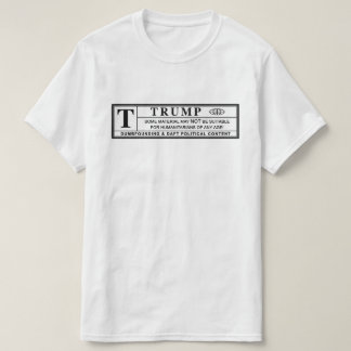 Donald Trump Warning Label Tröja