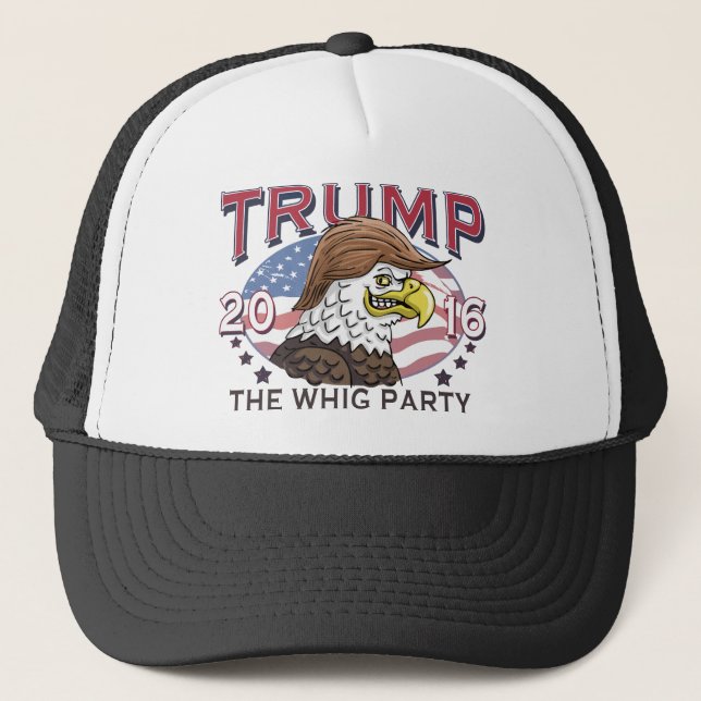 Donald Trump Whigparty 2016 Truckerkeps (Framsida)