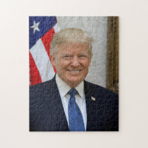 Donald Trump White House President Porträtt