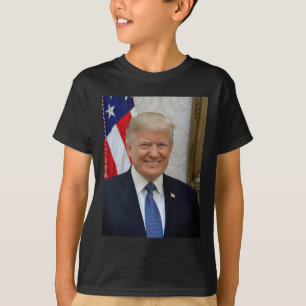 Donald Trump White House President Porträtt T Shirt