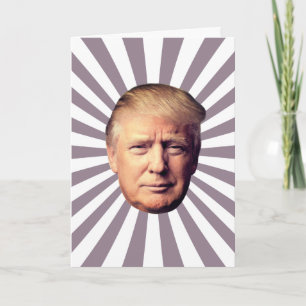 DONALD TRUMP WINNING BIRTHDAY Card Kort