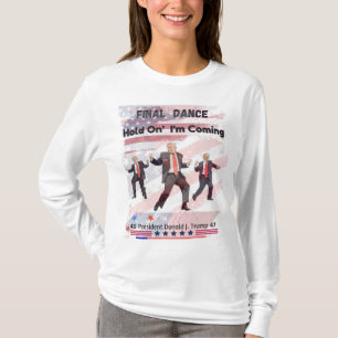 Donald Trump Womans T-Shirt-Långärmad T Shirt