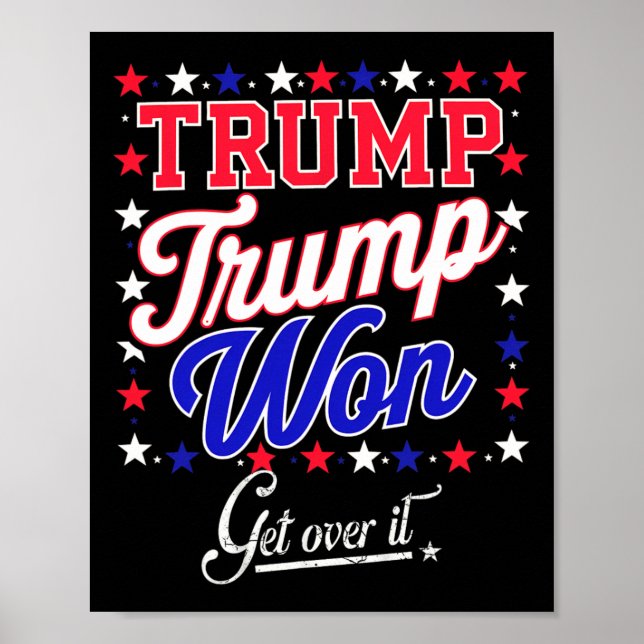 Donald Trump Won, 2024 Trump Won Electi Poster (Framsidan)