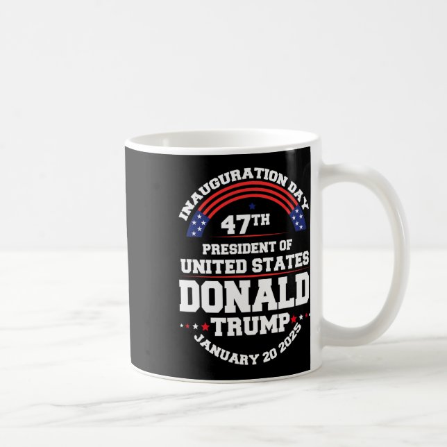 Donald Trump Won 2024 Val Inauguration Manar Wo Kaffemugg (Höger)