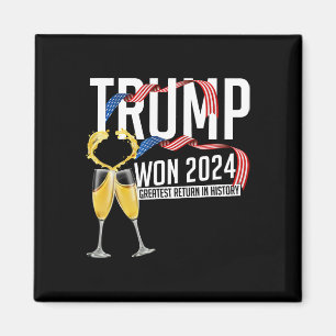 Donald Trump Won 2024 Val Inauguration Manar Wo Magnet