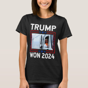 Donald Trump Won 2024 Val Inauguration Trump T Shirt