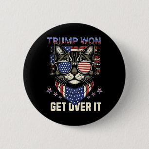 Donald Trump Won 2024 Valkateter för Trump Manar Knapp
