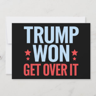 Donald Trump Won får över 2024 Trump Won Inbjudningar