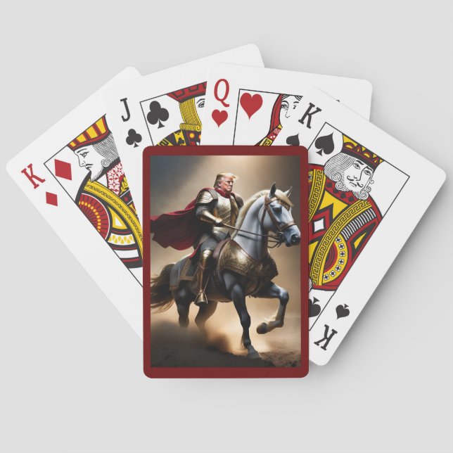 Donald Trump Won Funny Konservativ Casinokort (Baksidan)