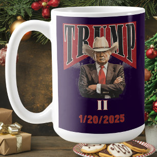 Donald Trump Won Valection 2024 Inauguration Kaffemugg