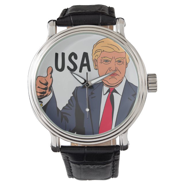 DONALD TRUMP WRIST WATCH ARMBANDSUR (Framsida)