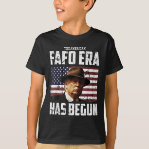 Donald Trumpar runt den amerikanska Fafo Era och h T Shirt