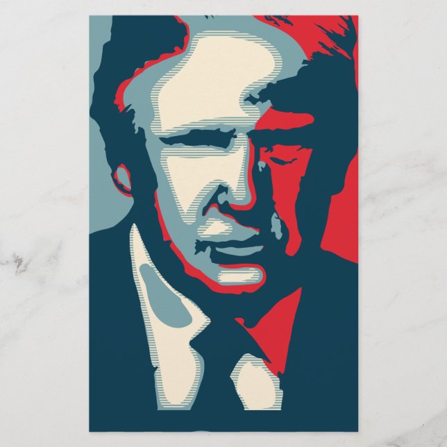 donald trumpnos brevpapper (Framsida)