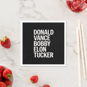 Donald Vance Bobby Elon & Tucker Pappersservett