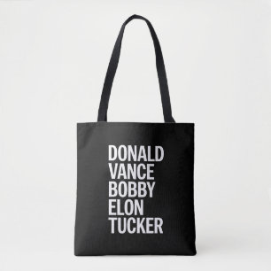 Donald Vance Bobby Elon & Tucker Tygkasse