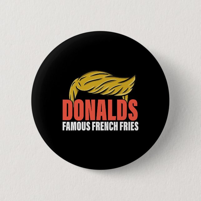 Donalds Berömd Fransk Fries gör Fransk Fries Gre Knapp (Framsida)