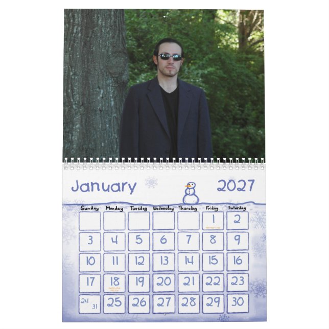 Donalds kalender (Jan 2027)