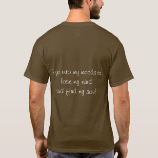Donald's Skogen, där han tappar sinnet, hittar sjä T Shirt