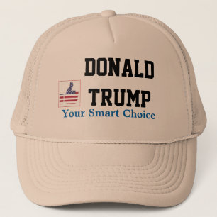 Donalds Trump truckerkeps med tumen-upp