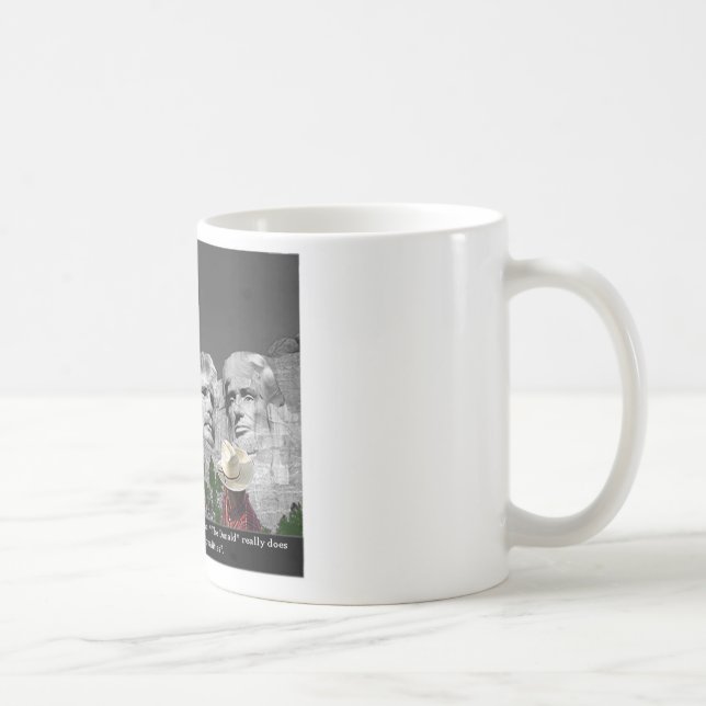 "Donald'sens presidents- kvaliteter ", Kaffemugg (Höger)