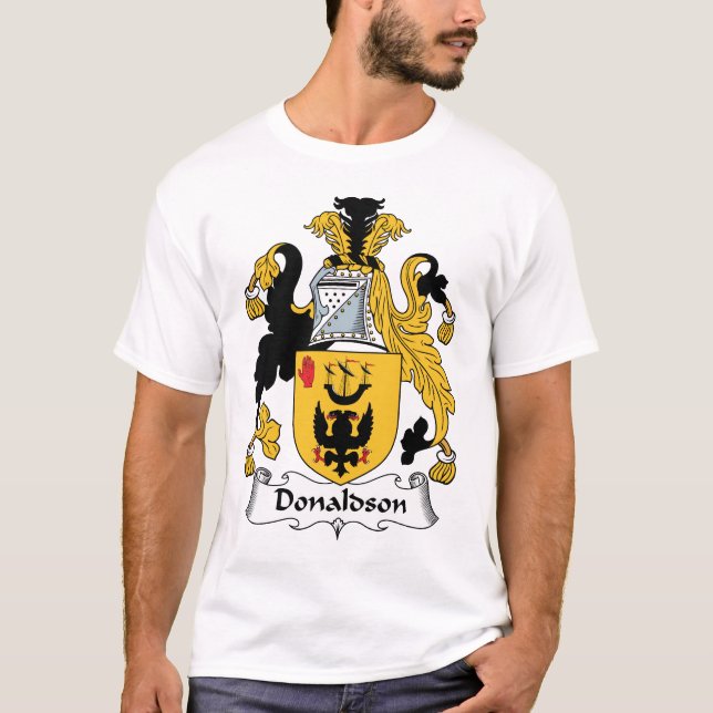 Donaldson familjvapensköld t shirt (Framsida)