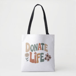 Donate Life BoHo Awareness Tygkasse
