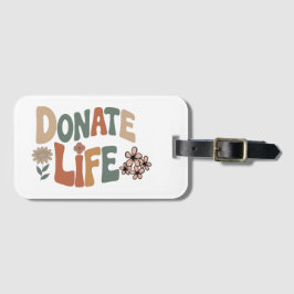 Donate Life BOHO Bagagebricka