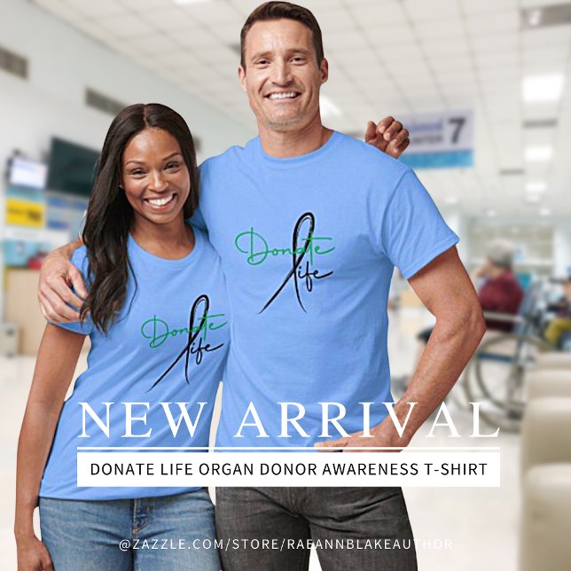 Donate Life Organ Donator Medvetenhet T-Shirt (Skapare uppladdad)