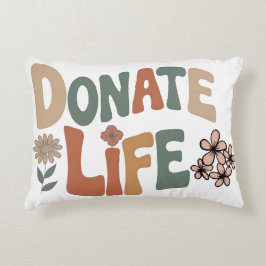Donate Life Prydnadskudde