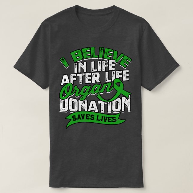 Donation av livets organ Kirurgi Kidney Donor T Shirt (Design framsida)