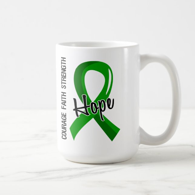 Donation för organ för kuragetrohopp 5 kaffemugg (Höger)