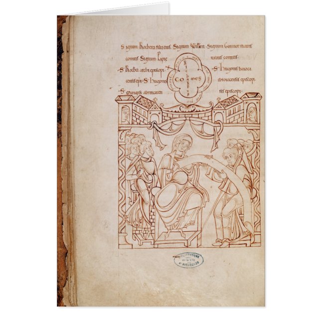 Donationen till Gonnor Hälsningskort (Framsidan)