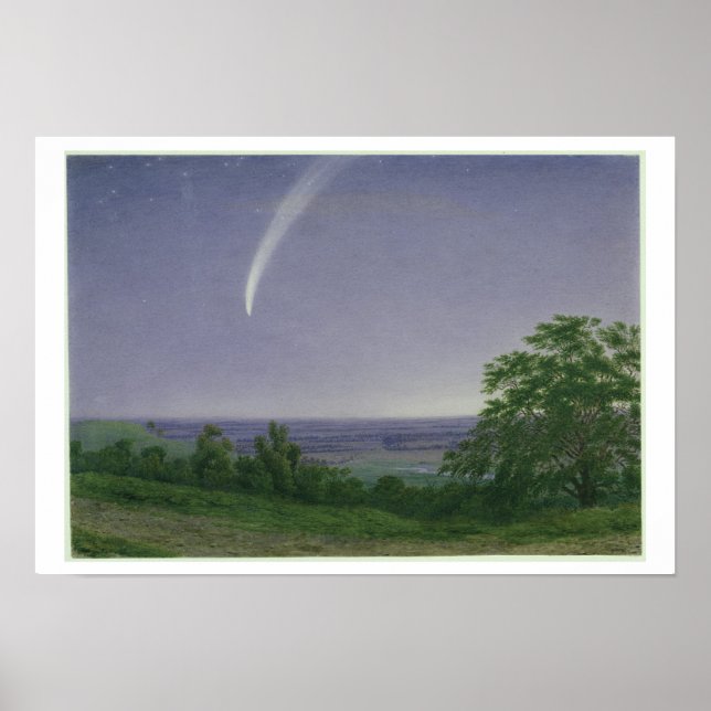 Donati's Comet, Oxford, 7.30, 5 oktober 1858 ( Poster (Framsidan)