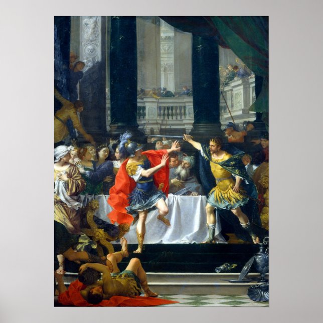 Donato Creti Alexander Underbaren Poster (Framsidan)