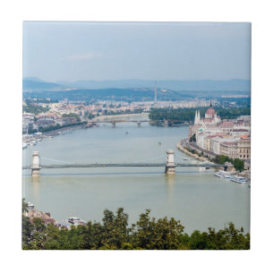 Donau i Budapest - Ungern Kakelplatta