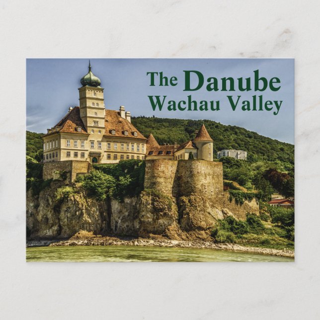 Donau- och Wachau-dalen Vykort (Framsida)