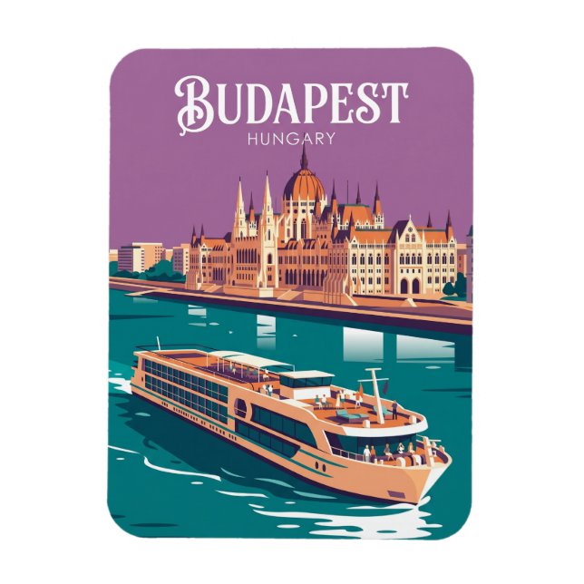 Donau Ungern Magnet (Vertikal)