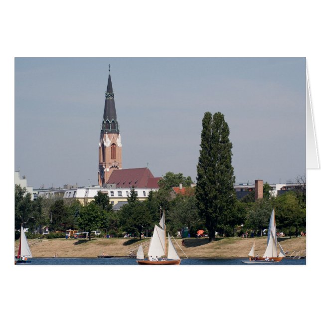 Donaufelder Kirche Hälsningskort (Framsidan Horizontal)