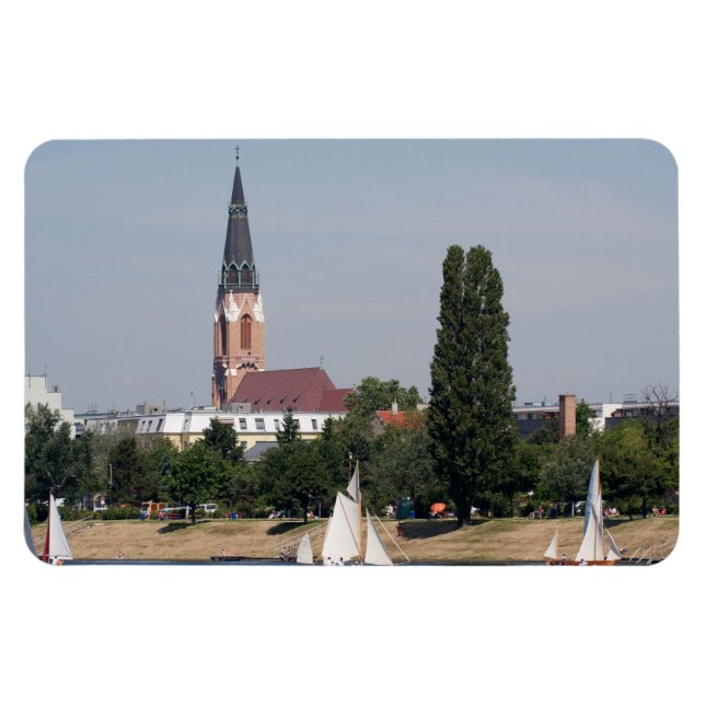 Donaufelder Kirche Magnet (Horisontell)