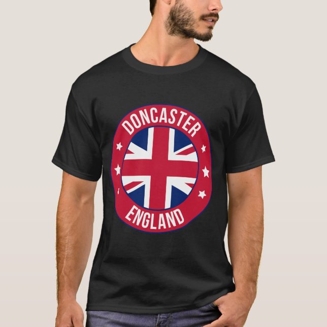 Doncaster, England City T-Shirt | Travel & Hometow (Framsida)