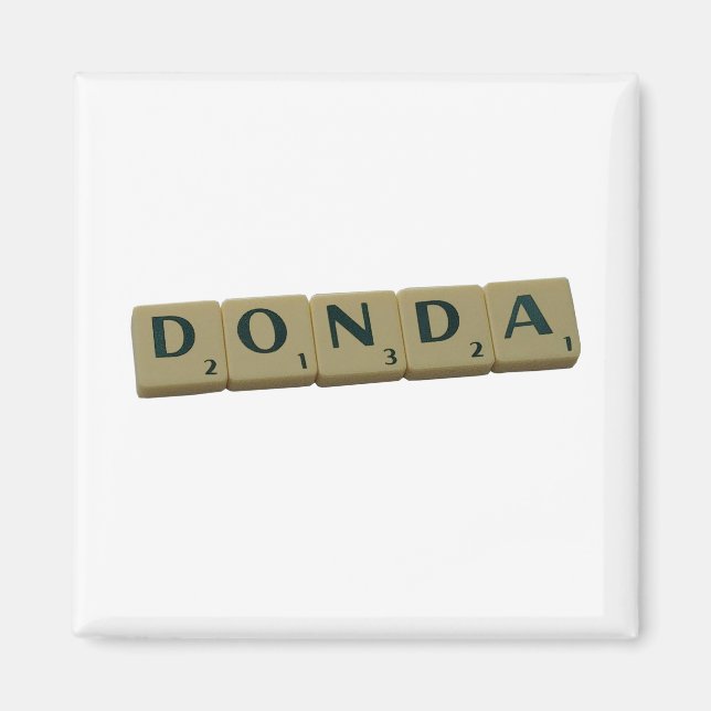 Donda Brev Tiles Magnet (Framsidan)
